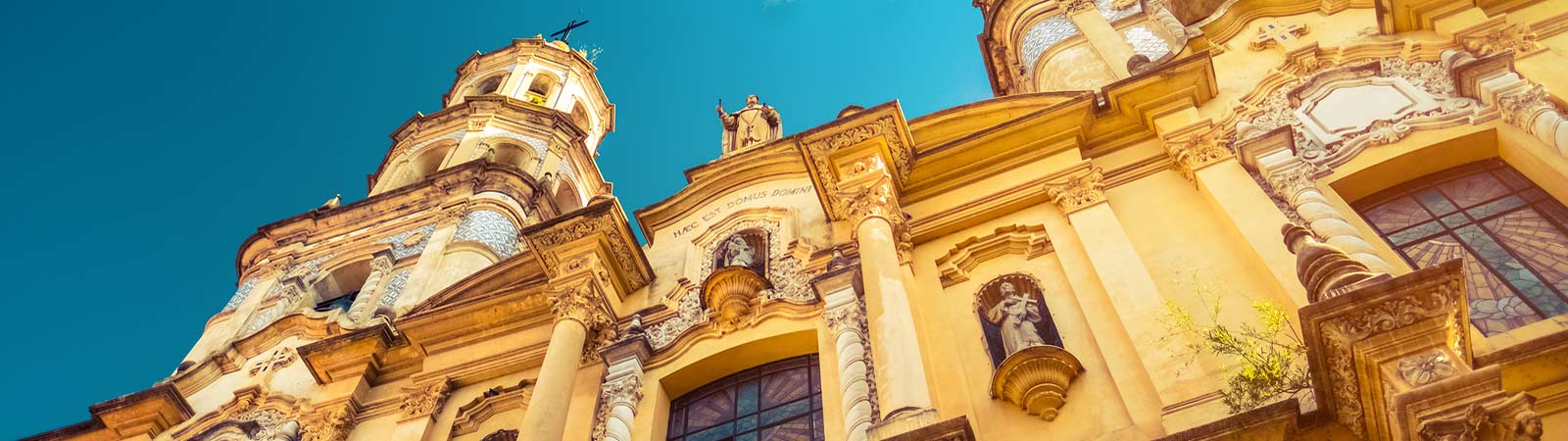 View of the beautiful architecture found in Buenos Aires on an Argentina vacation